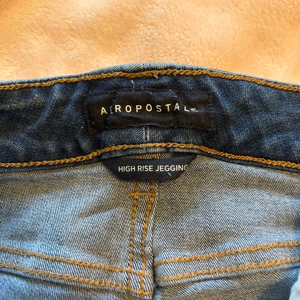 Aeropostale High Rise Jegging Size 4 Short - Picture 6 of 6